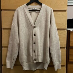 Acne Studios Kardi Oversized Wool-Blend Cardigan